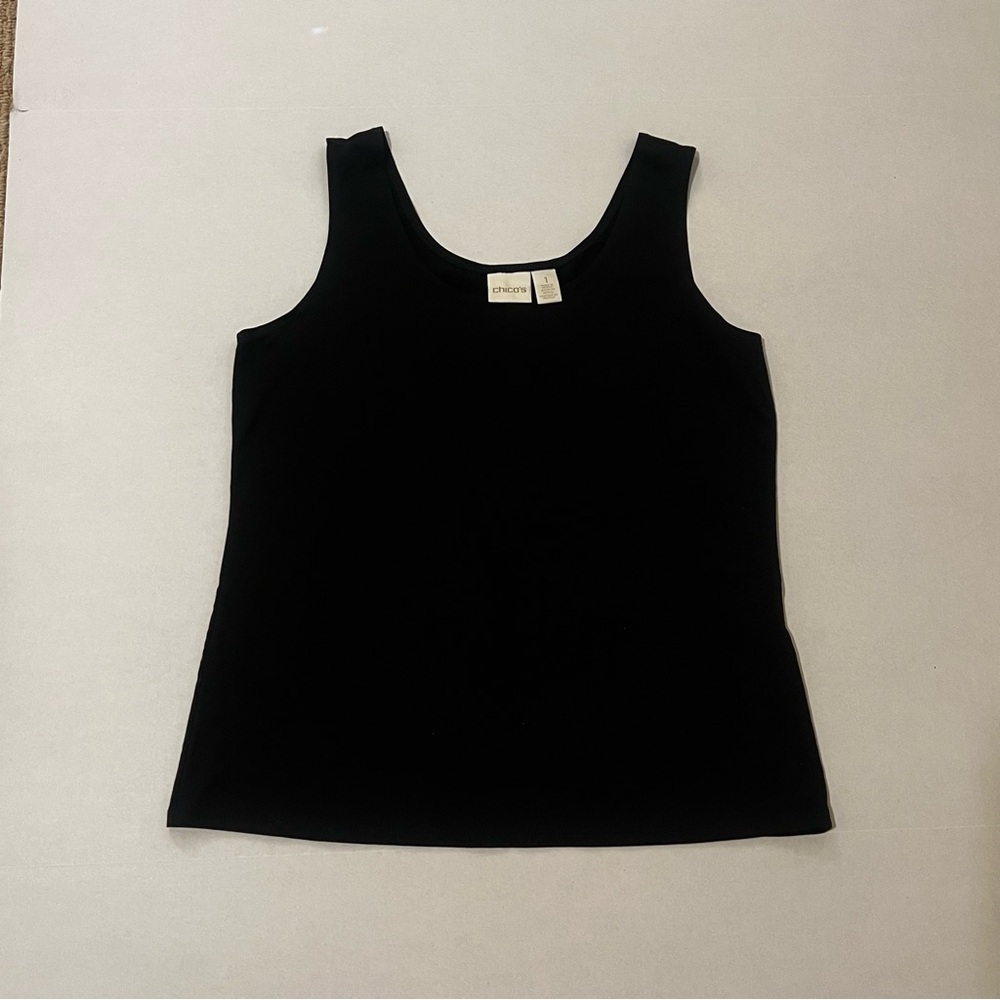 Chico's Classic Black Tank Top